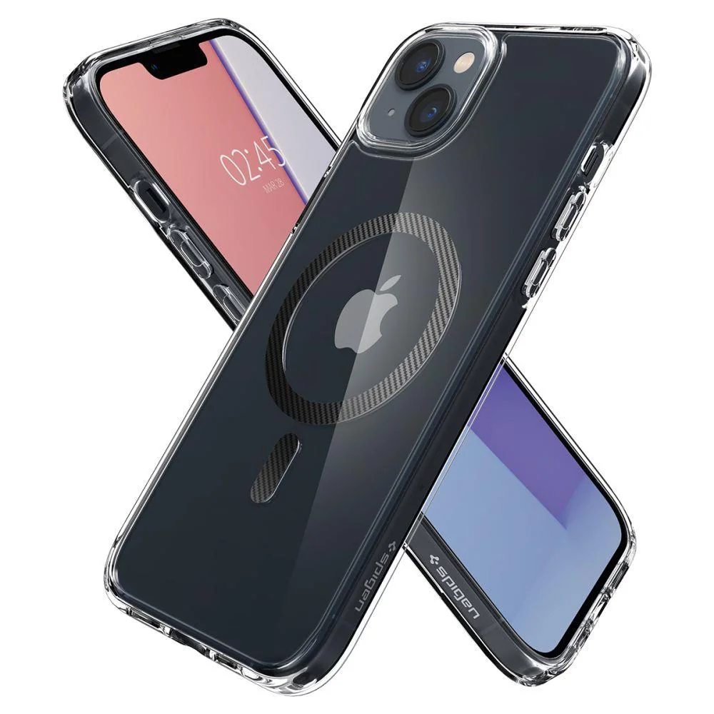 Spigen Ultra Hybrid MagSafe silikónový kryt na iPhone 14 Plus, priesvitný tný