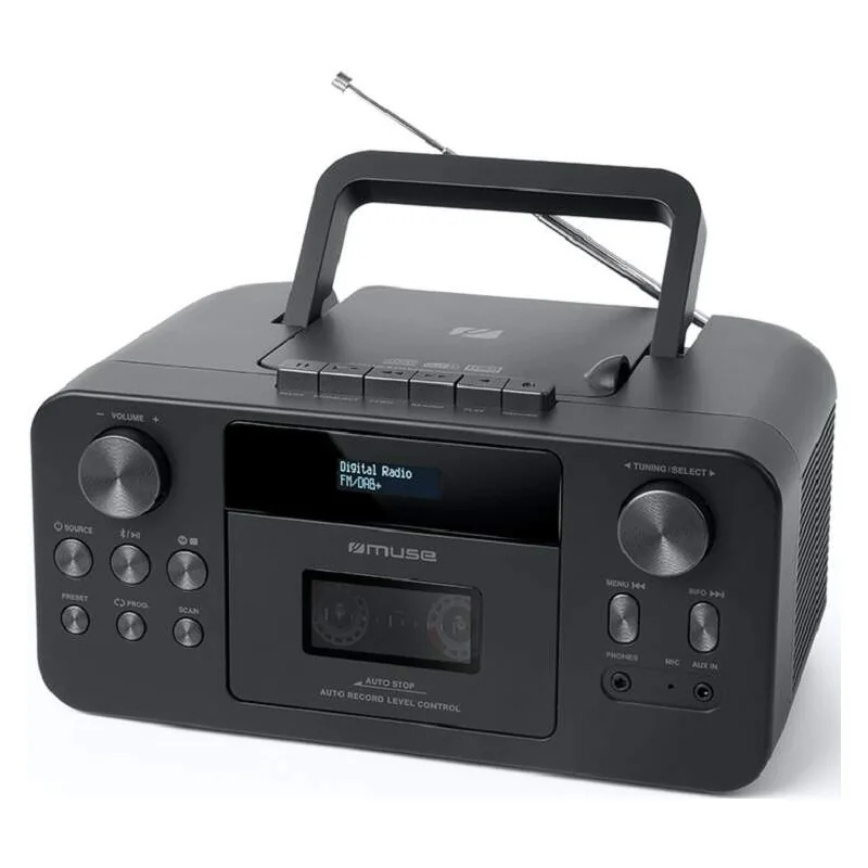 MUSE M-182DB, prenosné CD/DAB /FM, USB