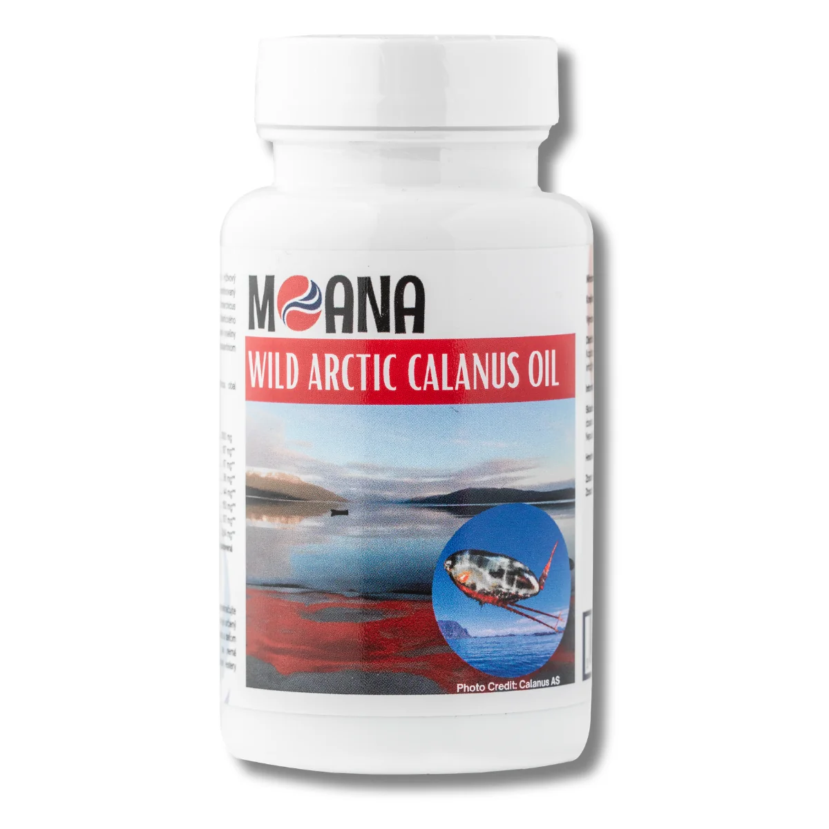 MOANA Wild Arctic Calanus Oil 60 kapsúl Omega-3 z arktického zooplanktónu