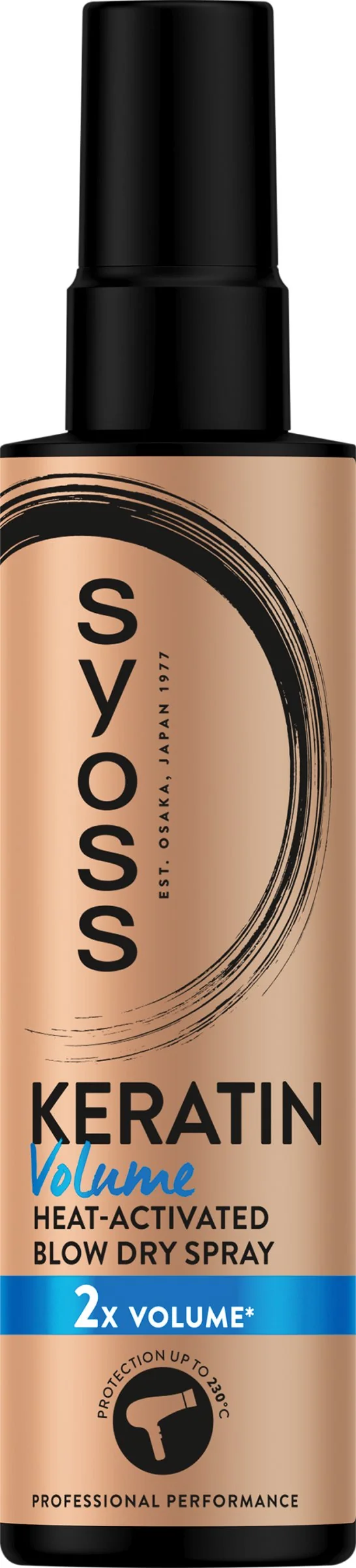 Syoss sprej Keratin Volume 1×200 ml, vlasový sprej