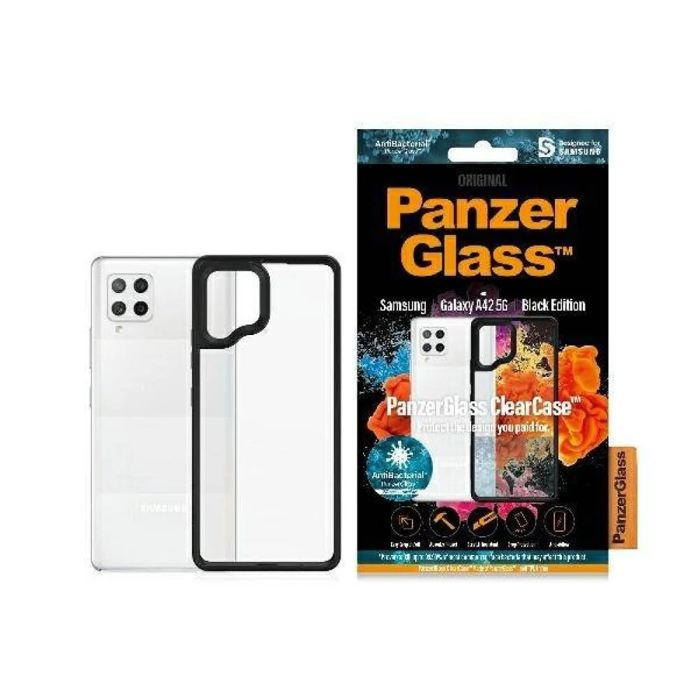 Clearcase puzdro pre Samsung Galaxy A42 5G - Čierna