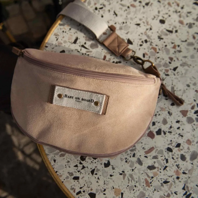 Baby on Board prebaľovacia Crossbody taška Armelle Natural