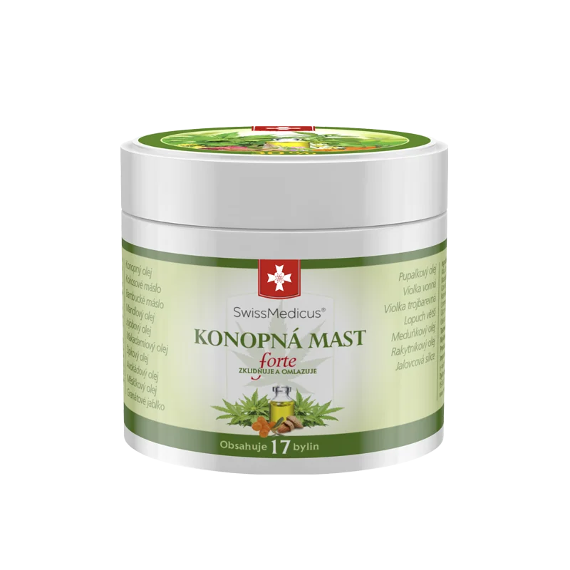 Konopná masť Forte - 125 ml - SwissMedicus