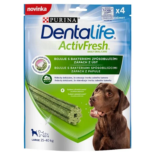 DENTALIFE ACTIVFRESH Large 142g 1×142 g, maškrty pre psy