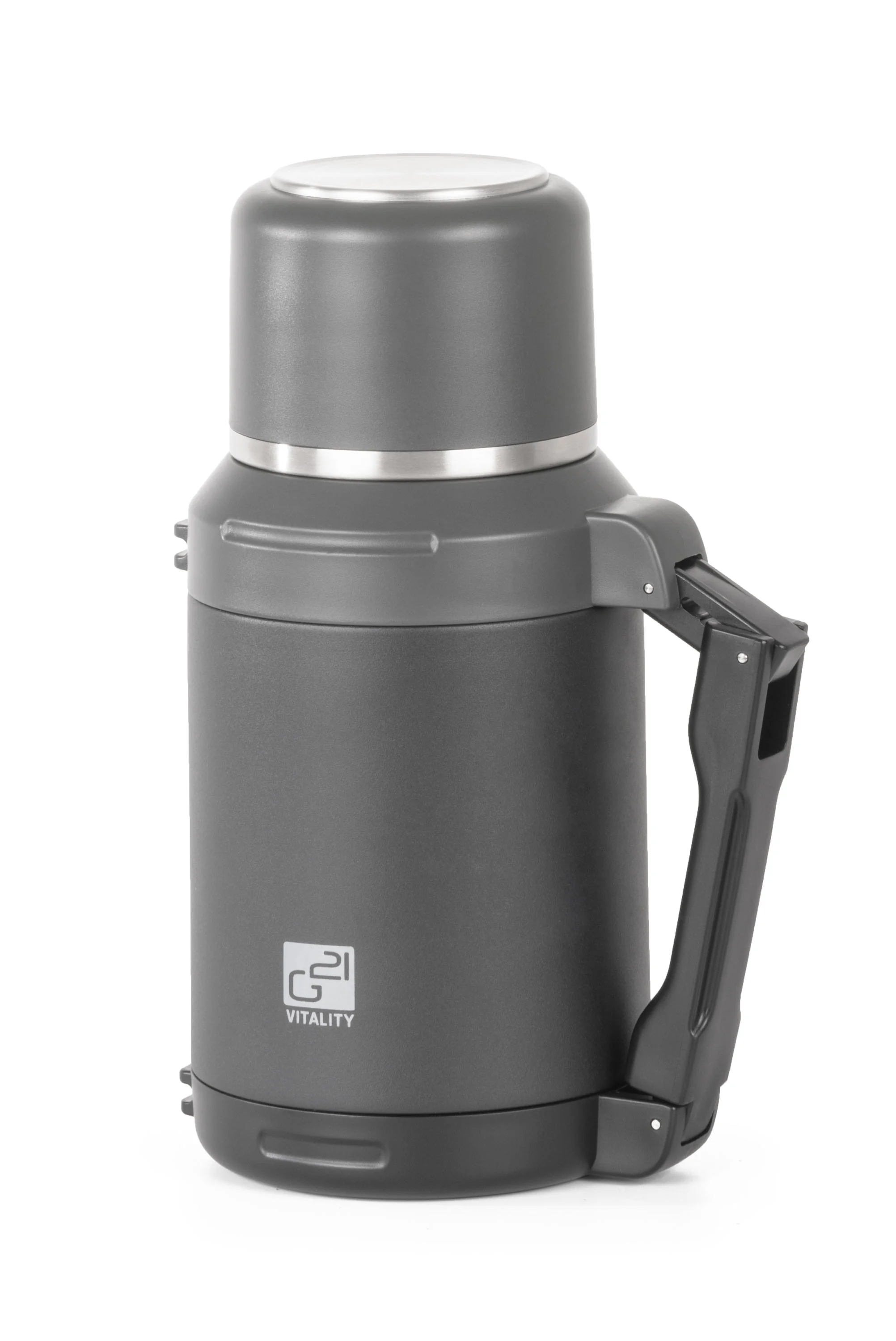 Termoska G21 nerezová 1200 ml čierno-sivá G21TM1200_CS