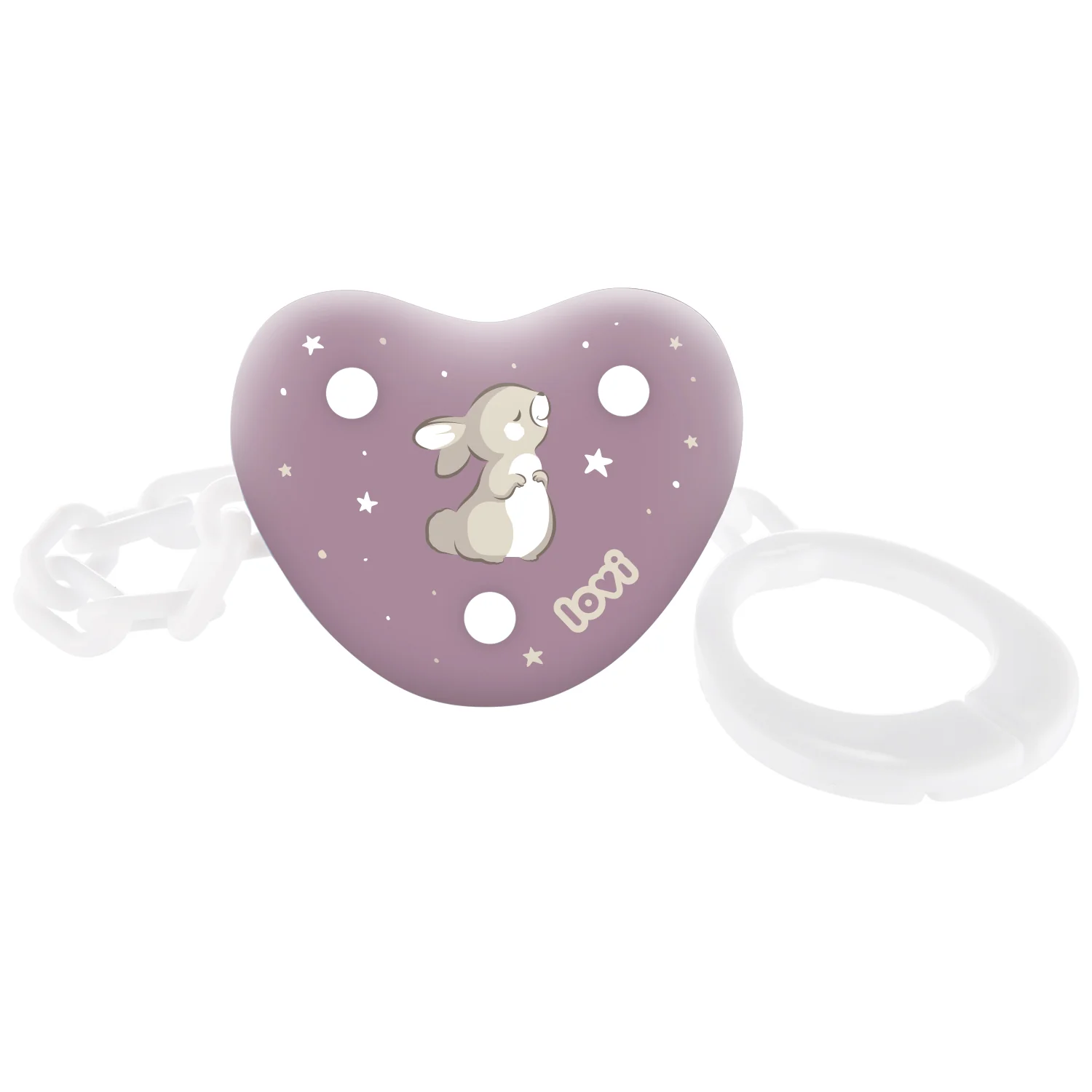LOVI Retiazka na cumlík Night&Day girl 1×1ks, retiazka na cumlík