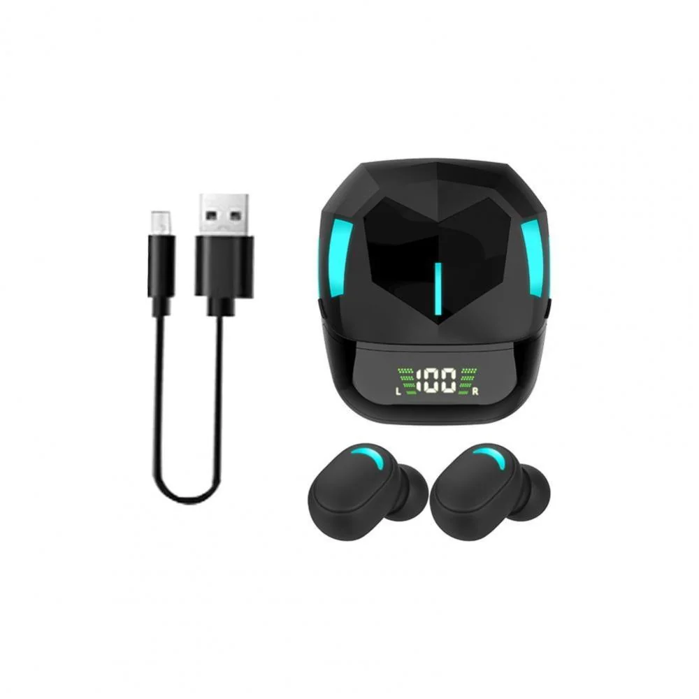 Bezdrôtové slúchadlá - Čierna Herné bluetooth slúchad