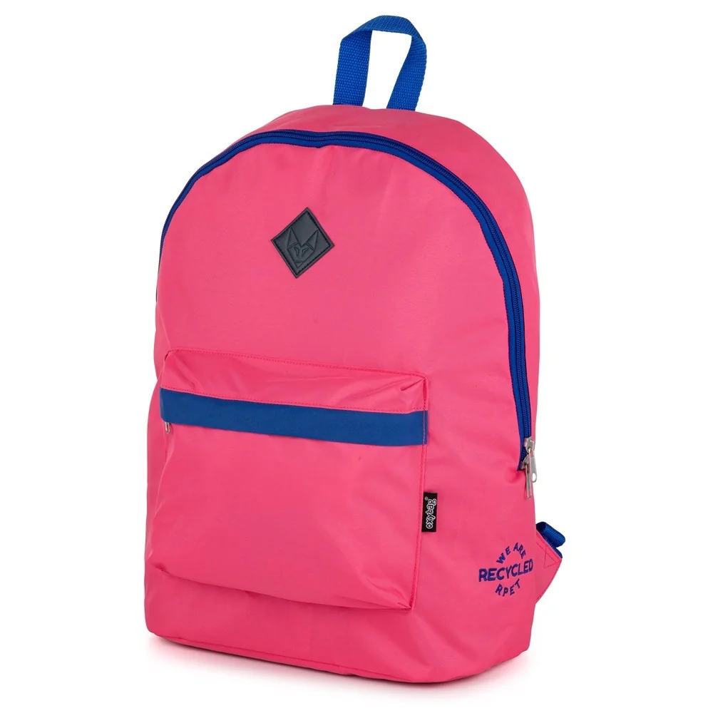 Študentský batoh OXY Street fashion ružový 38 x 28 x 14 cm