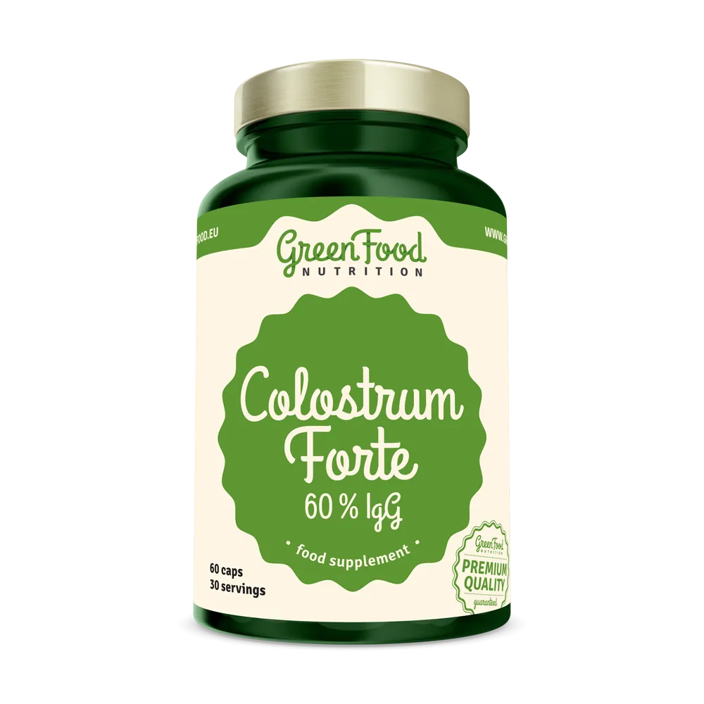 GreenFood Nutrition Colostrum Forte 60% IgG 60cps