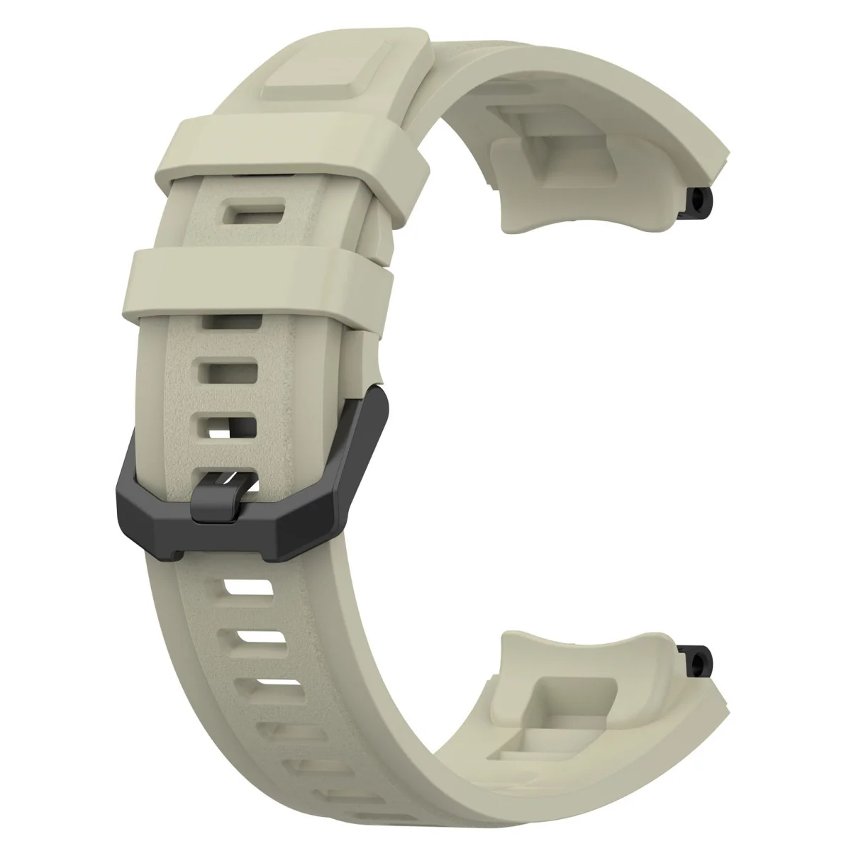 BStrap Silicone remienok na Xiaomi Amazfit Active Edge rock ash