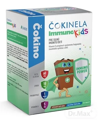 ČOKINELA Immuno Kids čokoládové tabličky