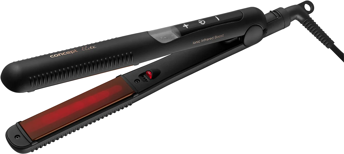Concept VZ6020 Žehlička na vlasy ELITE Ionic Infrared Boost 1×1 ks, žehlička na vlasy