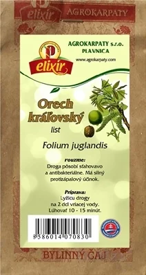 AGROKARPATY ORECH KRAĽOVSKÝ list 1×30 g, bylinný čaj