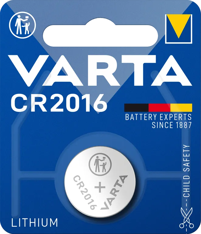 Varta CR 2016 1×1 ks, lítiová baterka
