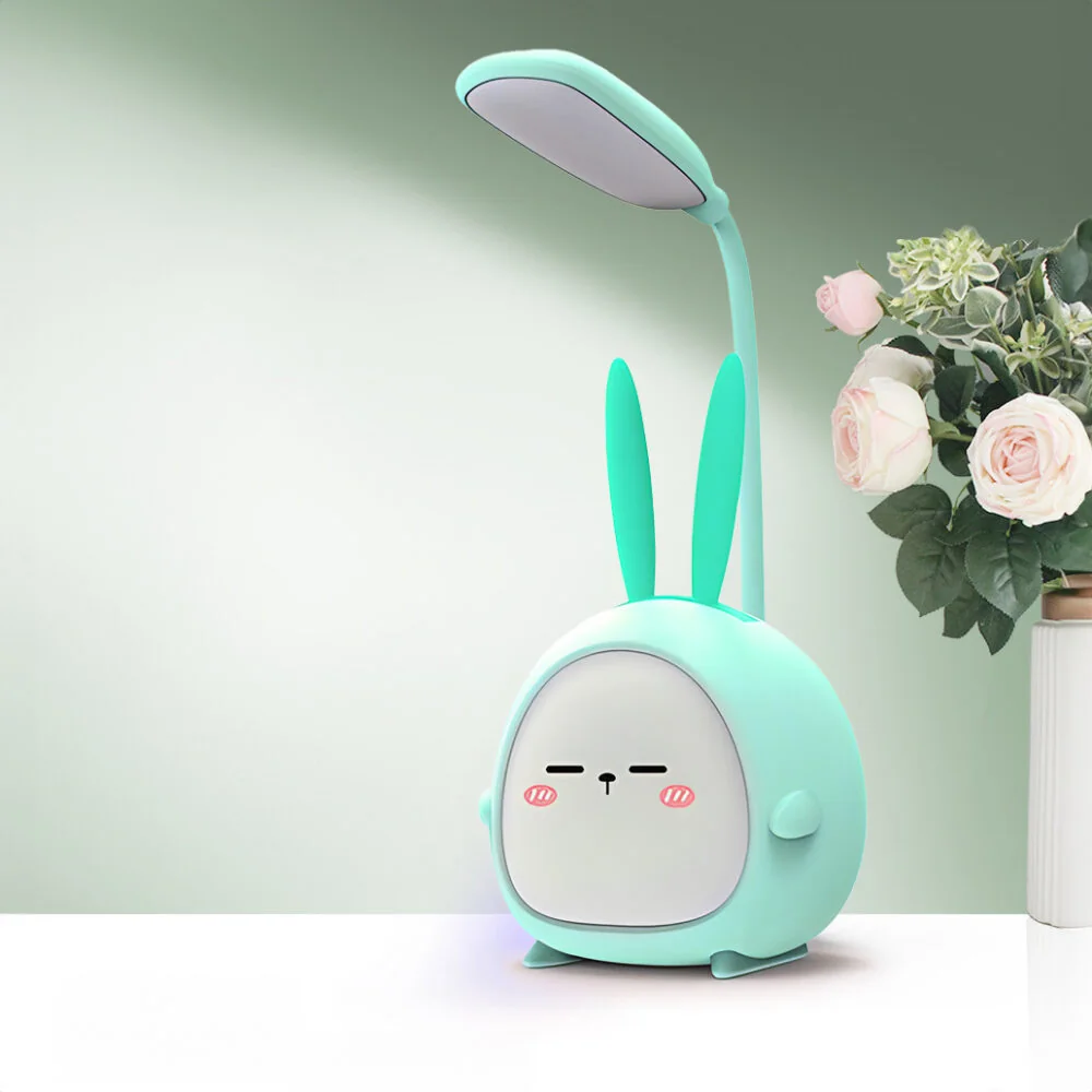 MG Bunny LED nočná lampa, zelená