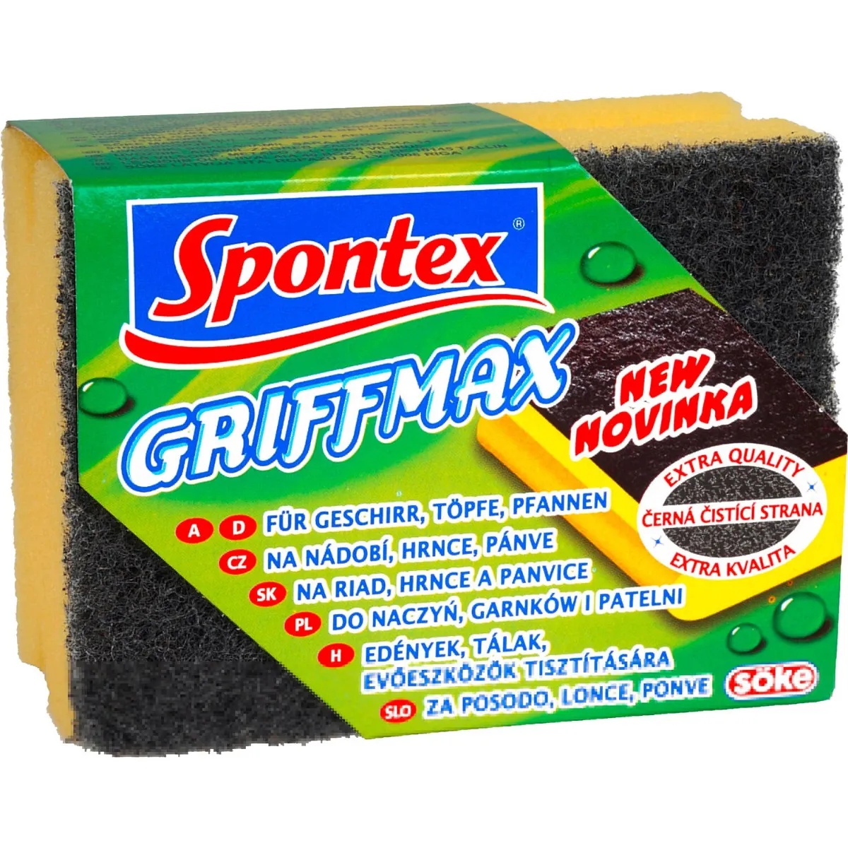 Spontex Griffmax tvarovaná hubka 1ks