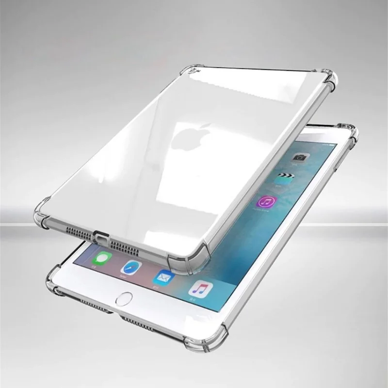MG Ultra Clear Antishock silikónový kryt na iPad Pro 12.9'' 2018 / 2019 / 2020, priesvitný 9 / 2020, priesvitný