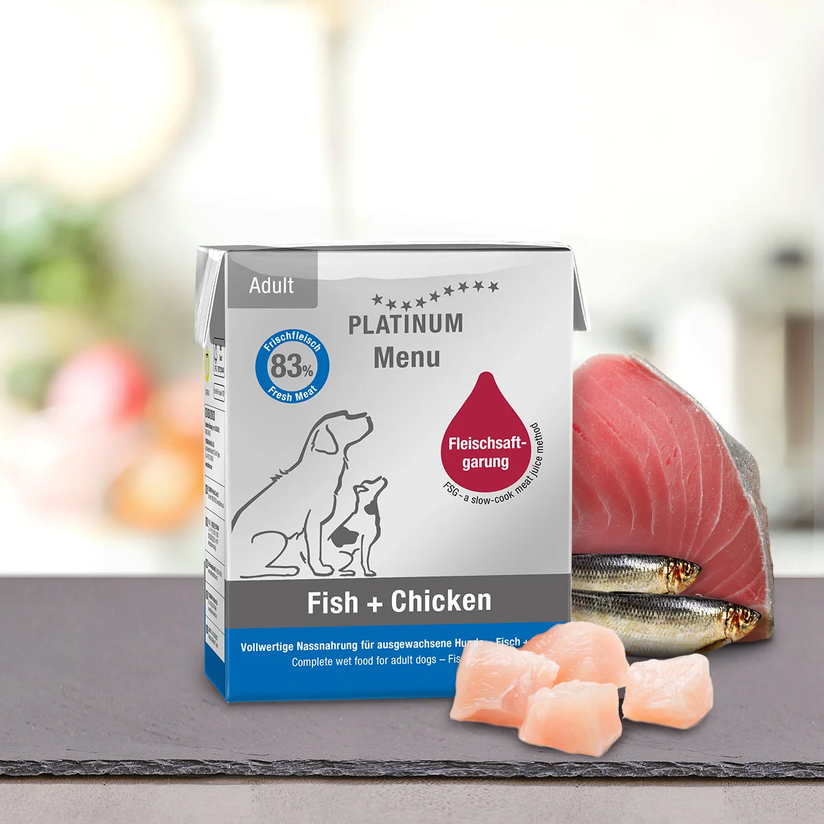 Platinum Menu Fish + Chicken - Ryby + Kuracie 375 g