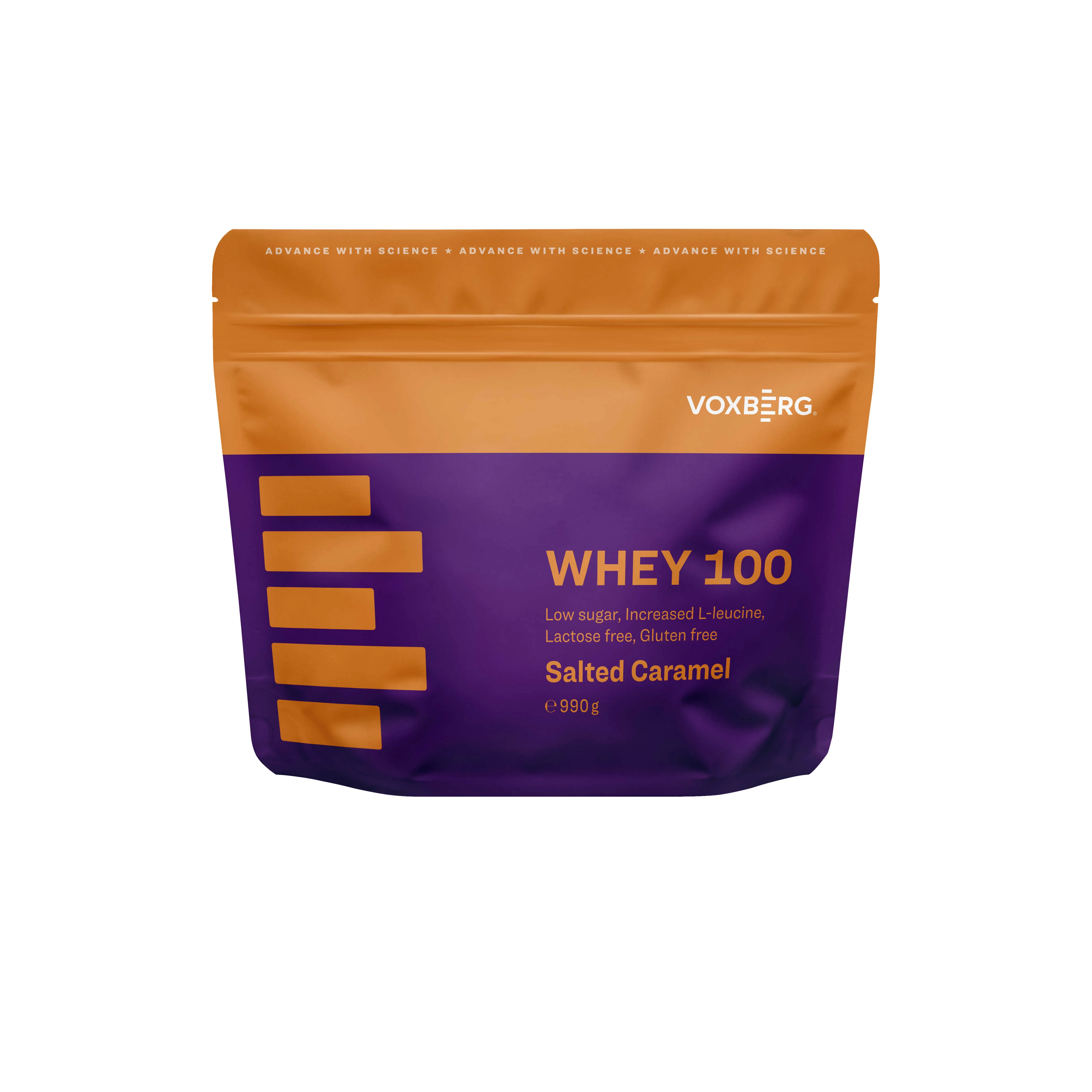 Proteín WHEY 100 Slaný Karamel VOXBERG 990 g