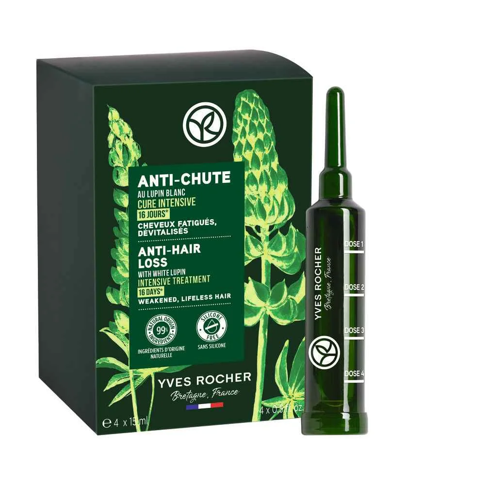 Yves Rocher Intezívna kúra proti vypadávaniu vlasov 1×60 ml, intenzívna kúra proti vypadávaniu vlasov