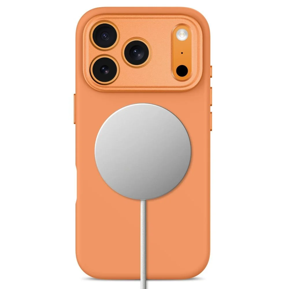 Tech-Protect Uniq MagSafe CC kryt na iPhone 17 Pro Max / 18 Pro Max, oranžový