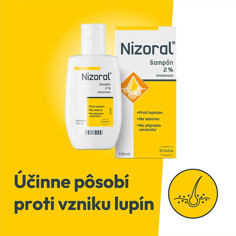Nizoral šampón 2% 100 ml