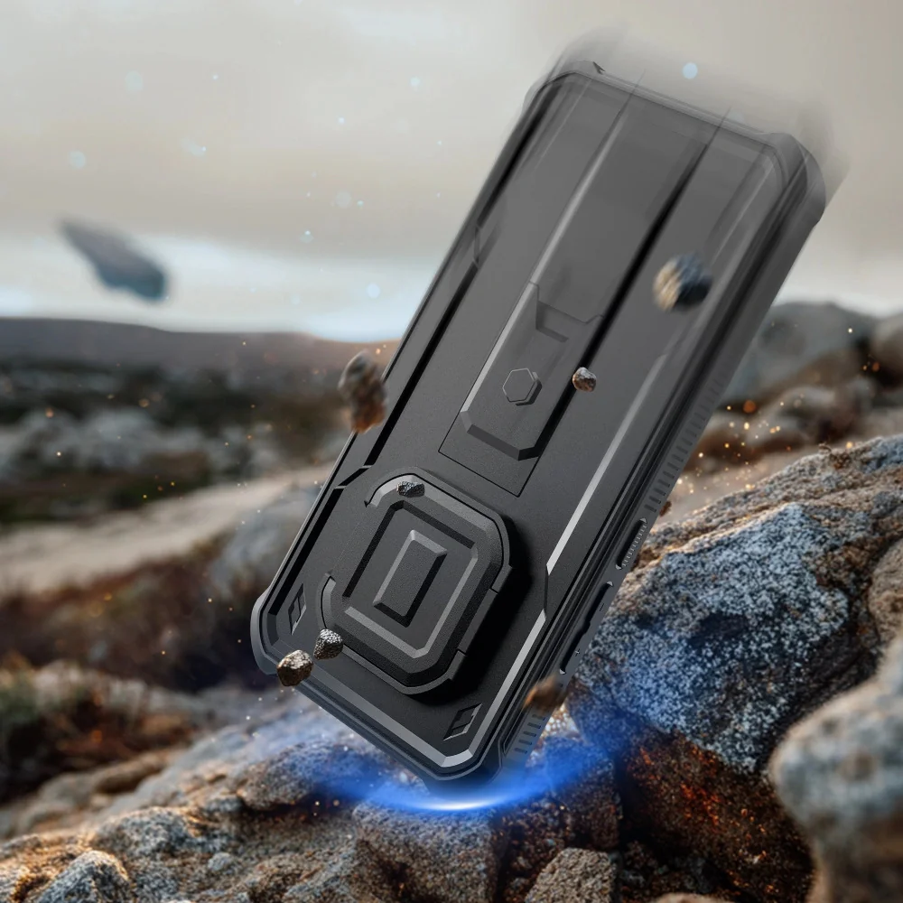 Tech-Protect Kevlar Cam kryt na Xiaomi Redmi Note 15 Pro 5G, čierny