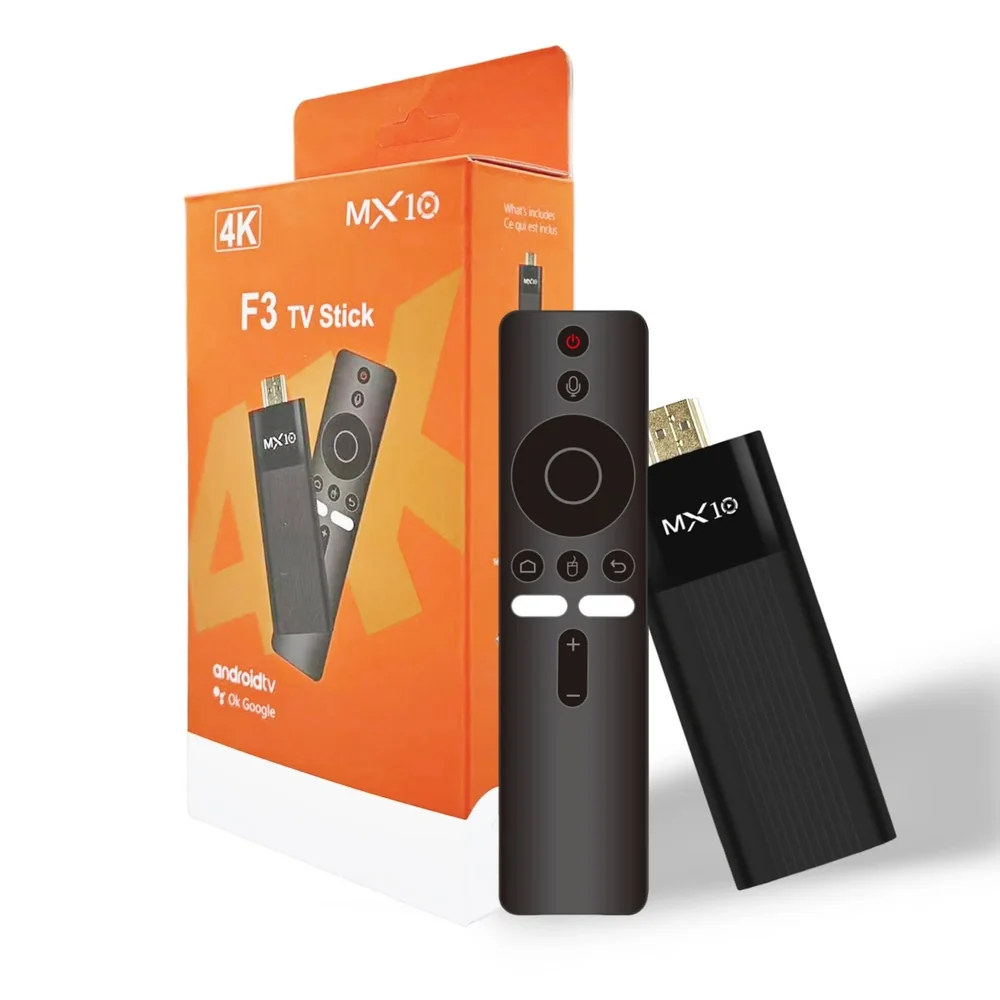 Eveon MX10 TV Stick WiFi 4K, čierny