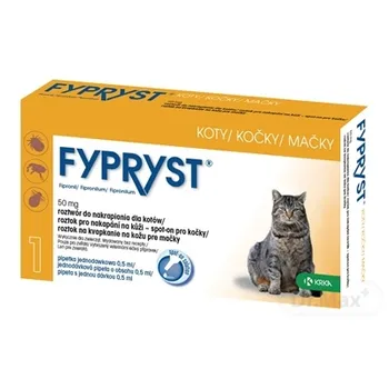 FYPRYST 50 mg MAČKY 1×50 mg, liečivo pre mačky