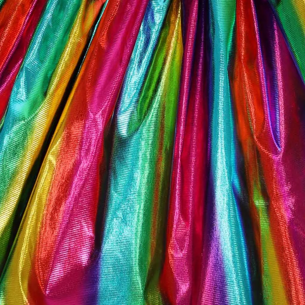 Detský kostým jednorožec – sukňa, krídla a čelenka s rohom, multicolor