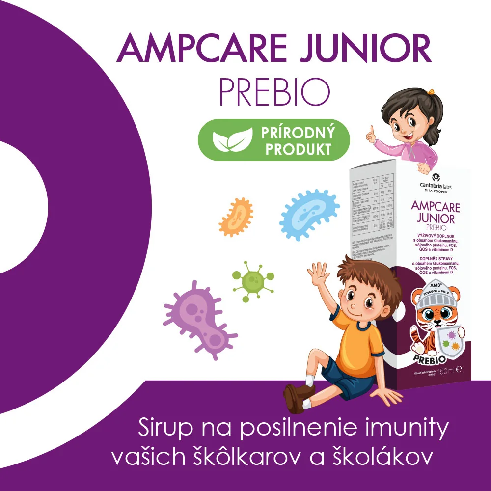 AMPCARE JUNIOR PREBIO sirup 150 ml