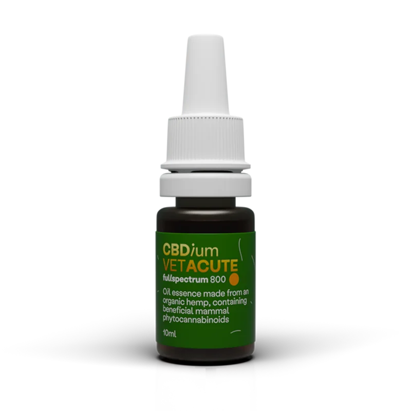 CBDium VETACUTE 800 fullspectrum 10ML 1×10 ml, cbd olej