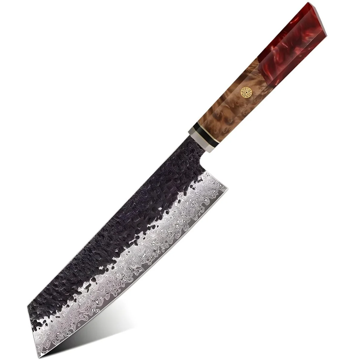 Damaškový kuchynský nôž Airi-Kiritsuke 33cm, čepeľ 19cm