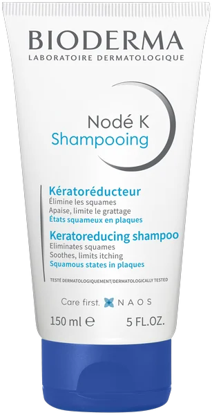 BIODERMA Nodé K Šampón na pokožku hlavy so sklonom k lupienke 1×150 ml, šampón