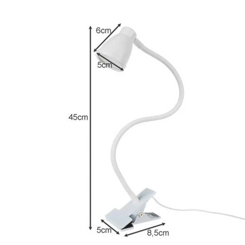MG Desk USB stolná lampa, biela