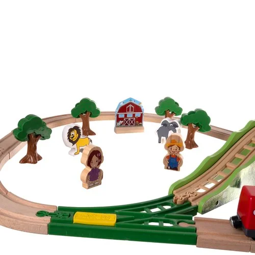 Drevená vláčiková trať pre deti, Wooden railway track