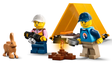 LEGO® City 60387 Dobrodružstvo s terénnym autom 4x4 1×1 ks, lego stavebnica