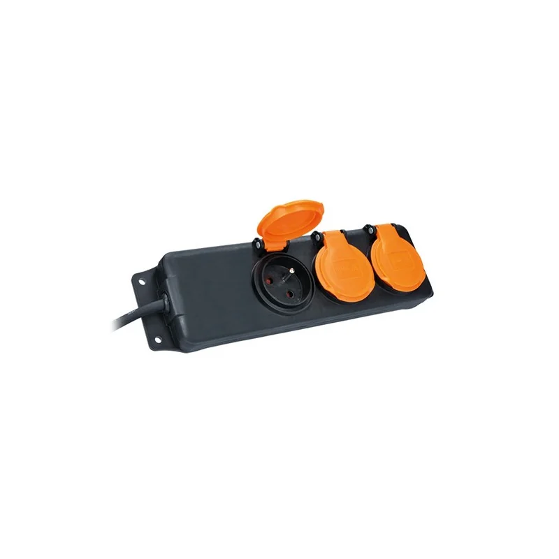 Predlžovací kábel 10m/3z 3x1,5 IP44 SOLIGHT PP324