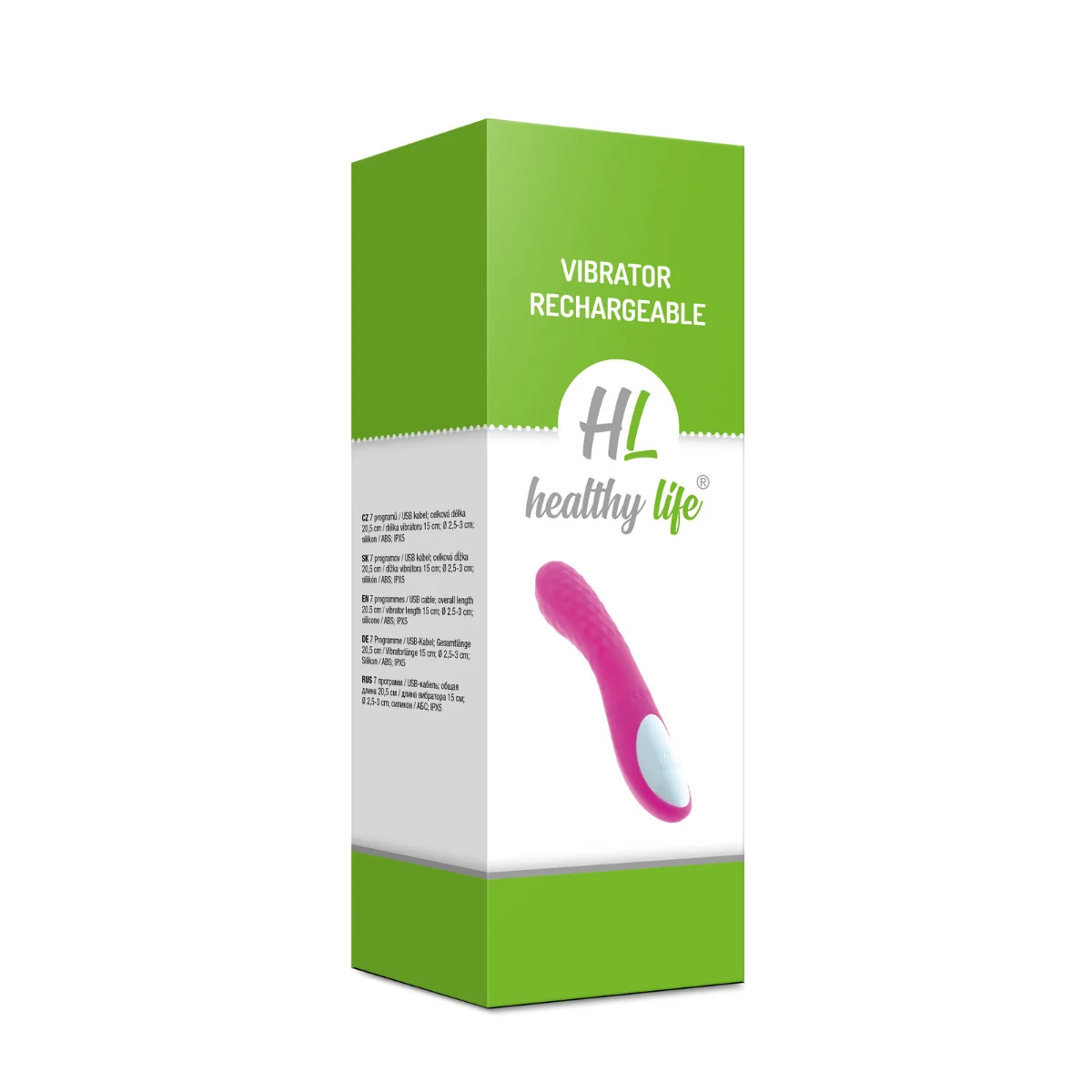 Healthy Life - Vibrátor Leonthis ružový 1×1 kus, vibrátor