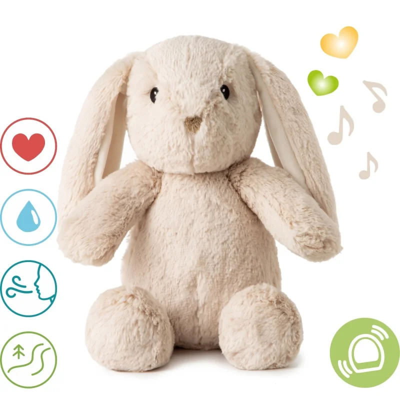 Cloud b Love Light Buddies Billy Bunny nočné svetielko s melódiou, 0m+