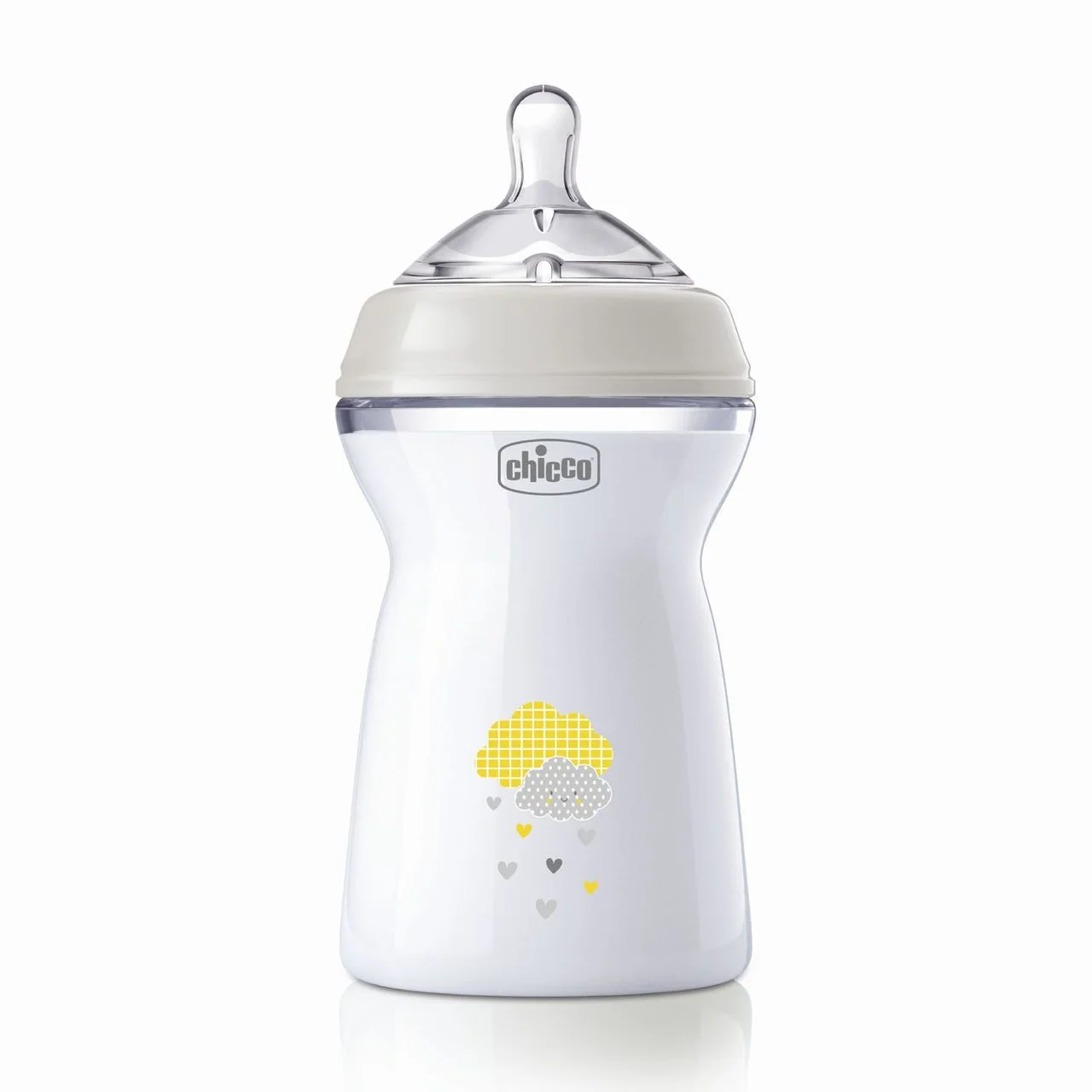 CHICCO Fľaša dojčenská antikolik Natural Feeling 330 ml neutral 6m+ 1 ks