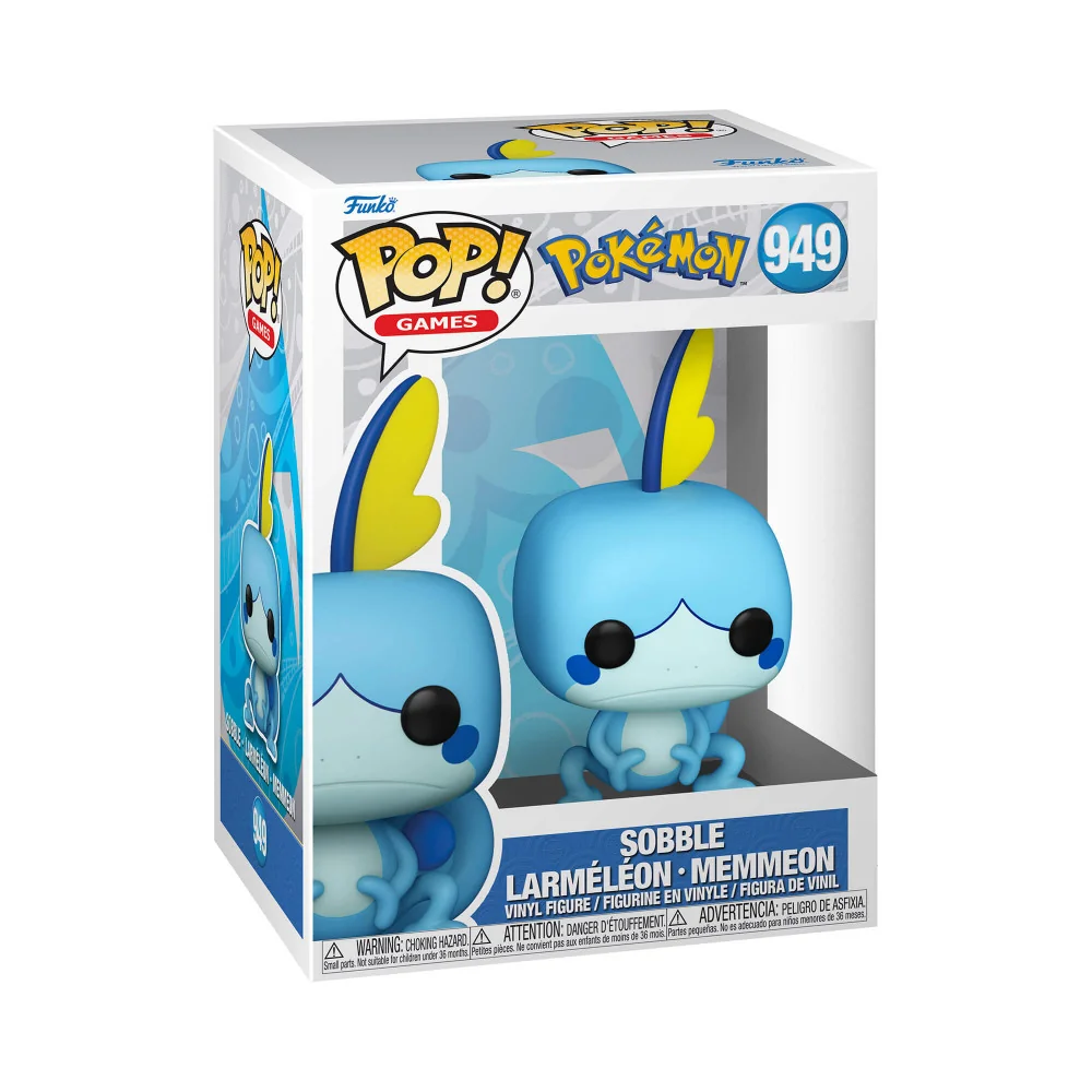 Funko POP Games: Pokemon S13 - Sobble (EMEA) 949-Funko EU BV
