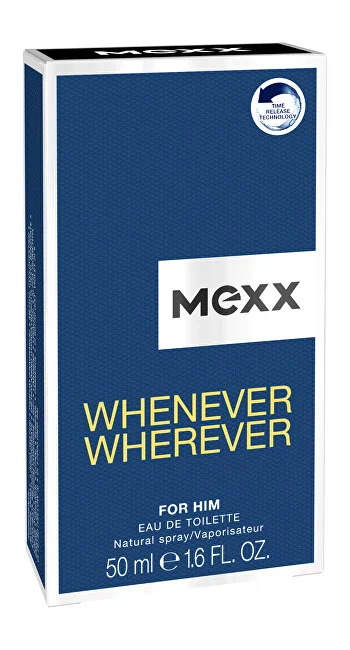 Mexx Whenever Wherever Men Edt 30ml 1×30 ml, toaletná voda