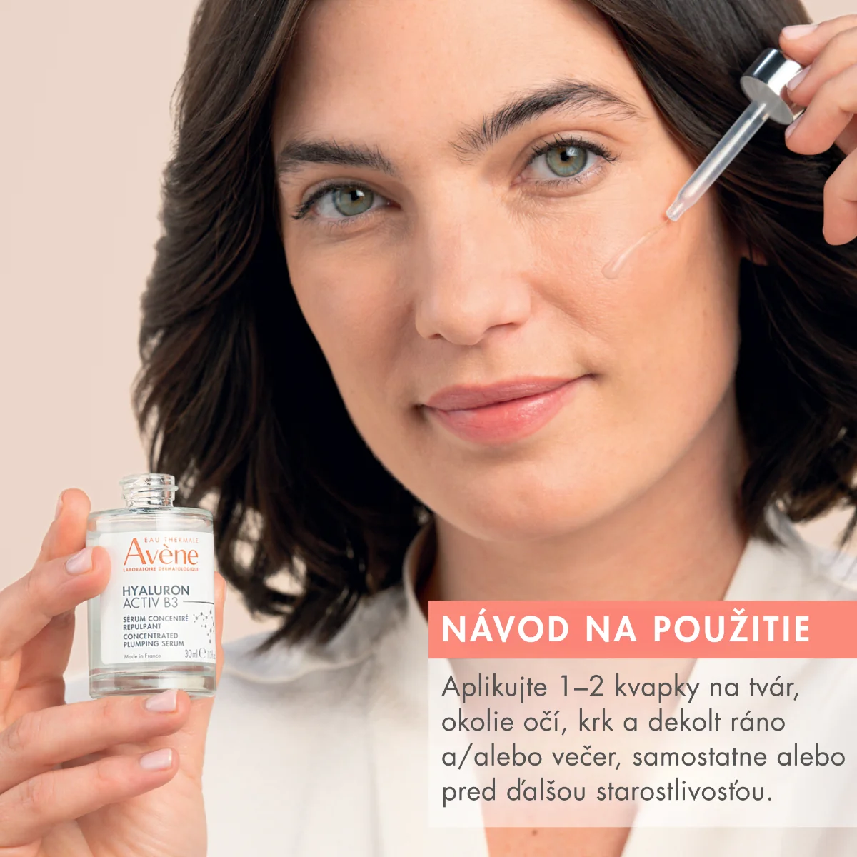 Avène Hyaluron Activ B3 Sérum koncentrované vyhladzujúce 30 ml