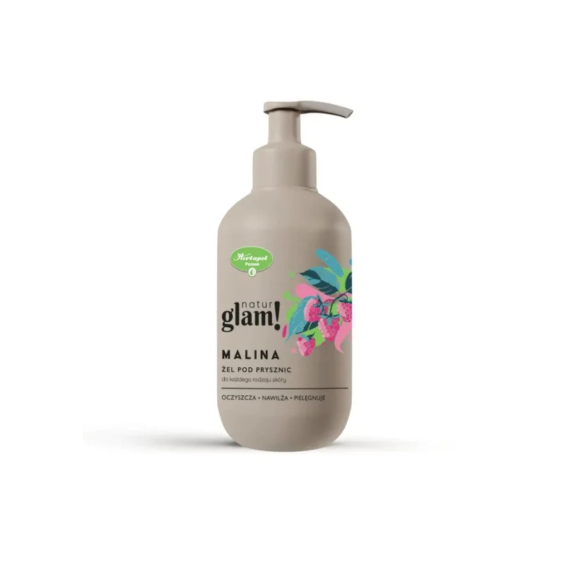 NaturGlam Malinový sprchový gél 300 ml