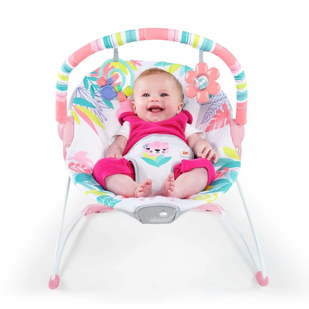 Lehátko vibrujúce Flamingo Vibes™ 0m+, do 9kg