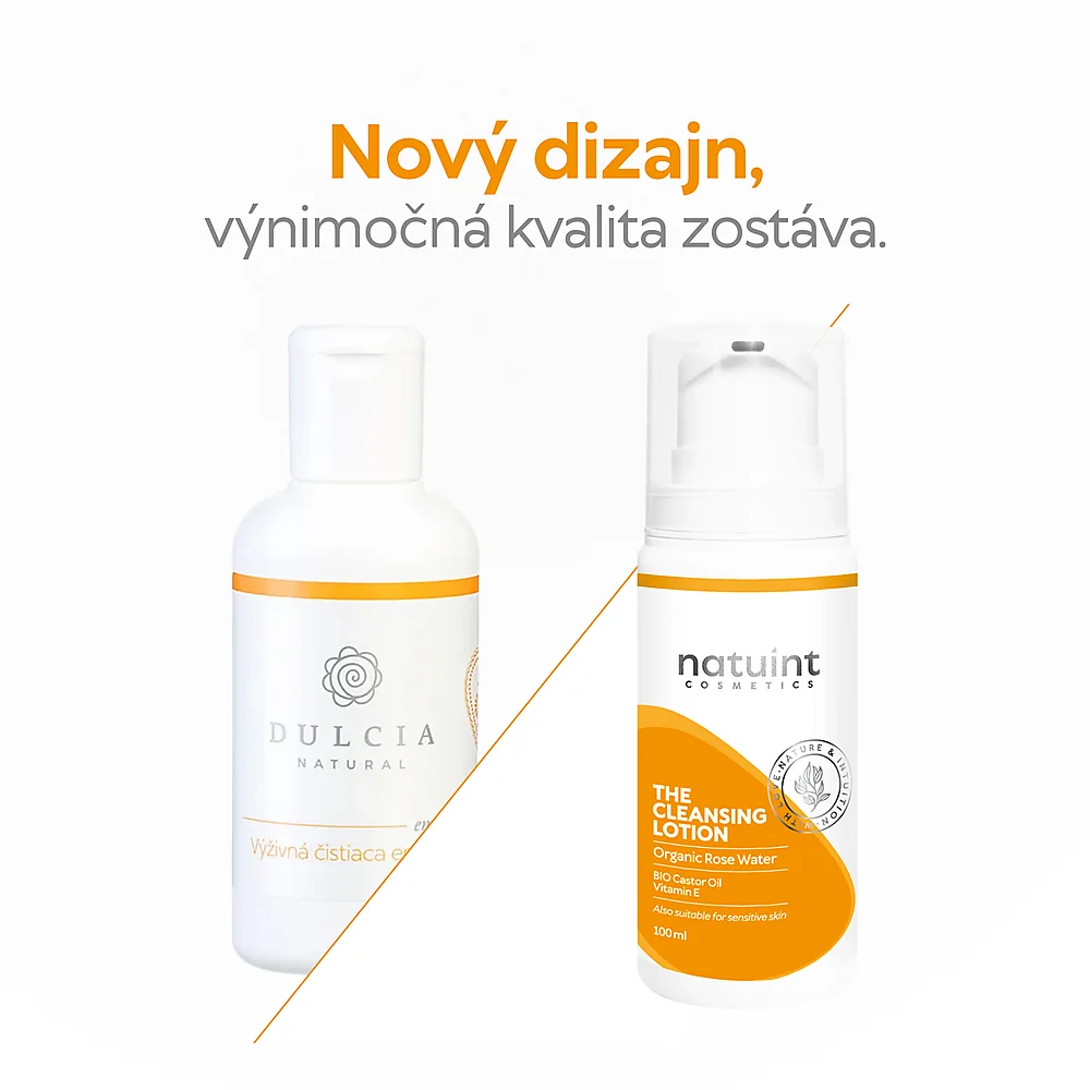 Natuint cosmetics - Výživná čistiaca a odličovacia emulzia - 200ml The Cleansing Lotion 200ml