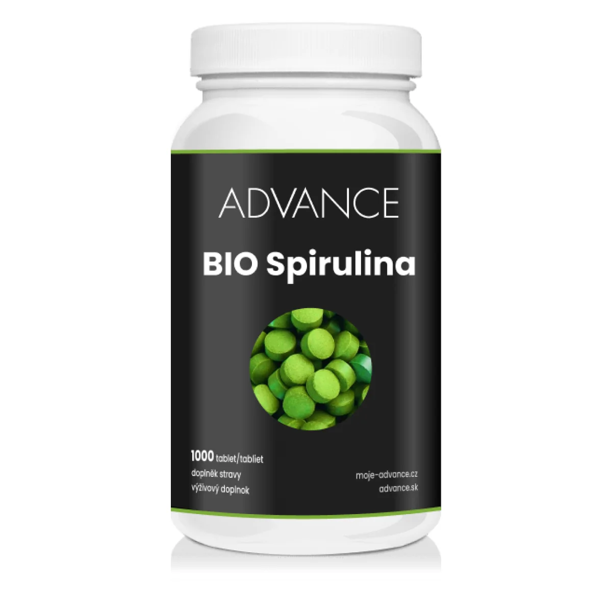 ADVANCE Spirulina 1000 tabliet 1×1000 tbl, výživový doplnok