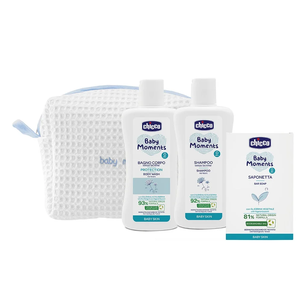 CHICCO Kapsička BABY MOMENTS modrá 1×1 ks, pre deti od narodenia