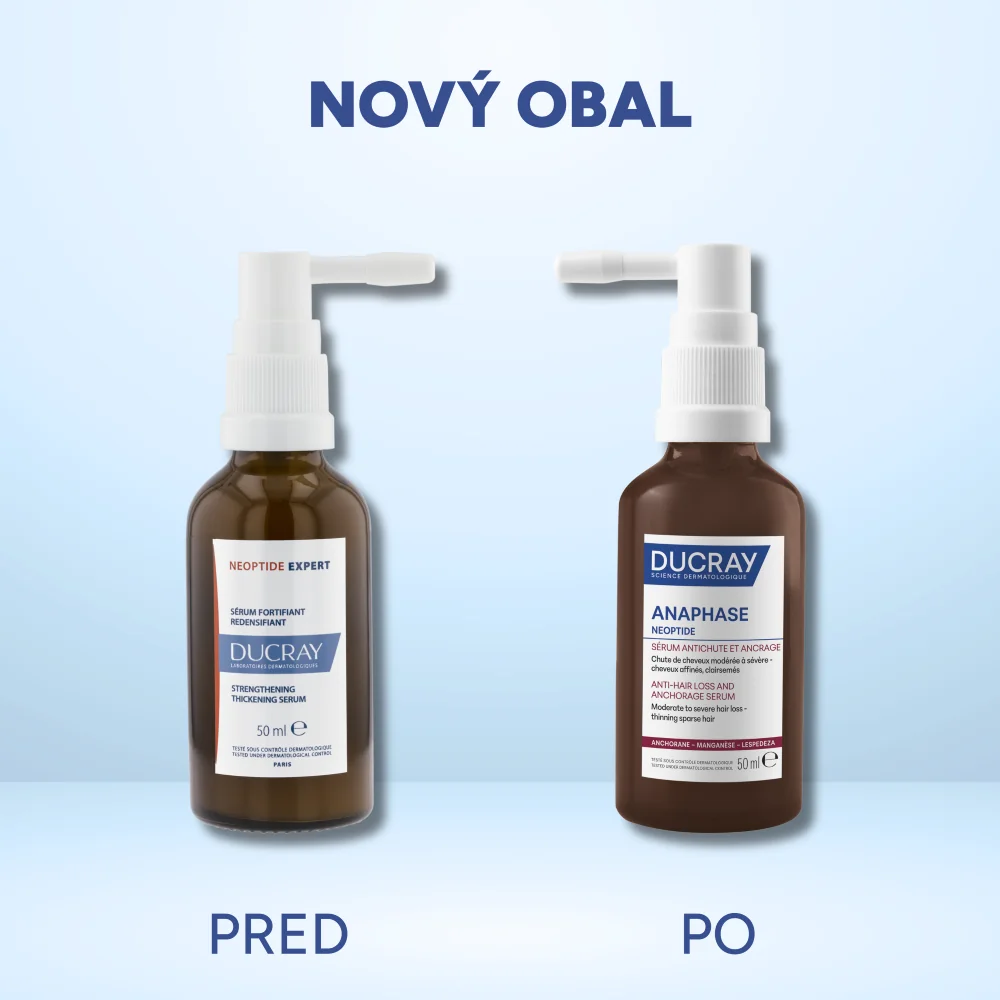 DUCRAY Neoptide EXPERT Sérum proti vypadávaniu & na rast vlasov 2×50 ml, sérum proti vypadávaniu vlasov